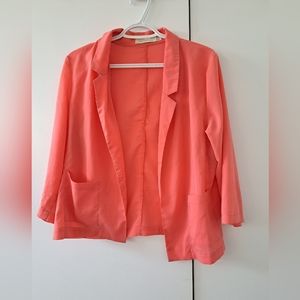 Coral blazer
